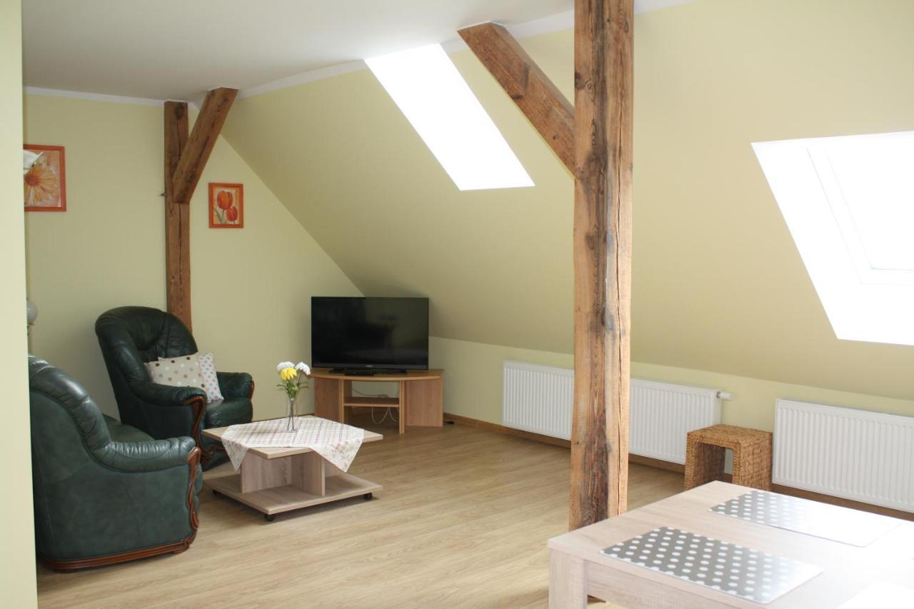 Ferienwohnung am Schlosssee. Penkun Exterior foto